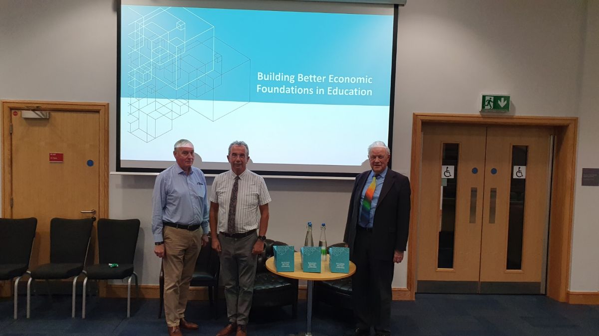 Professor Ken Webb, Dr Michael Malone and Professor Simon Bridge